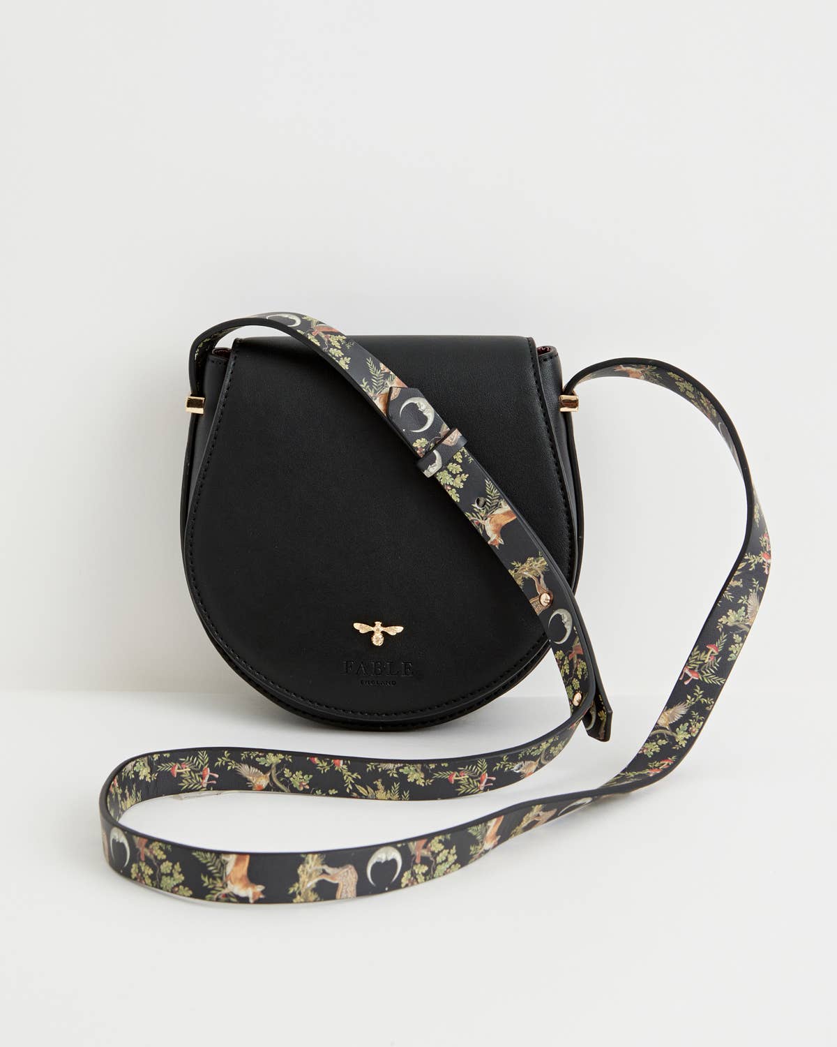 A Night's Tale Saddle Bag Black - Out of the Blue
