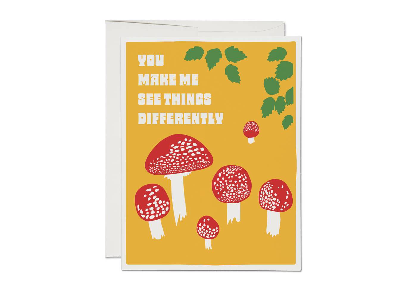 Wonderland friendship greeting card - Out of the Blue