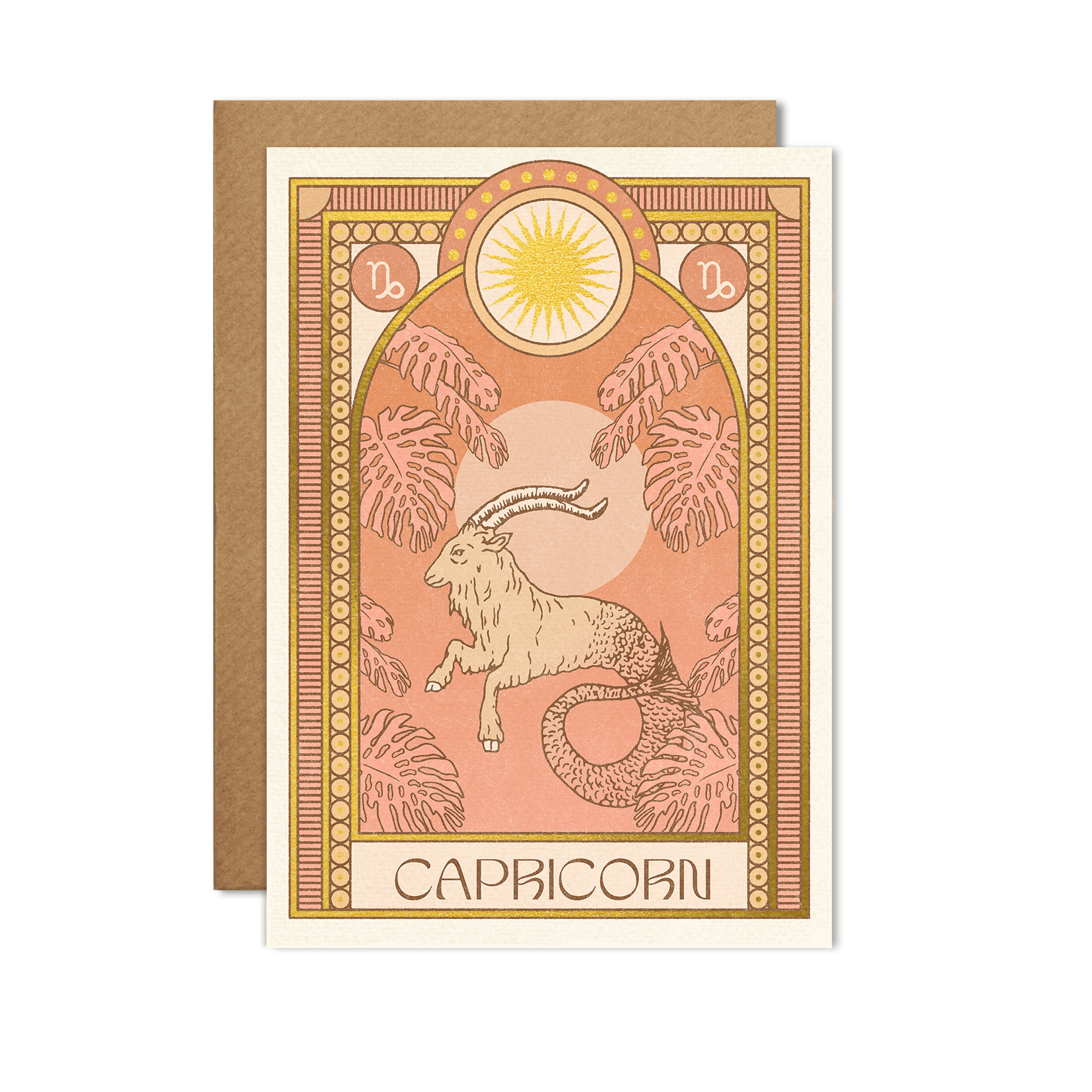 Capricorn Zodiac Card - Out of the Blue