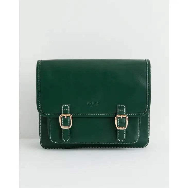 Green Satchel Bag - Out of the Blue