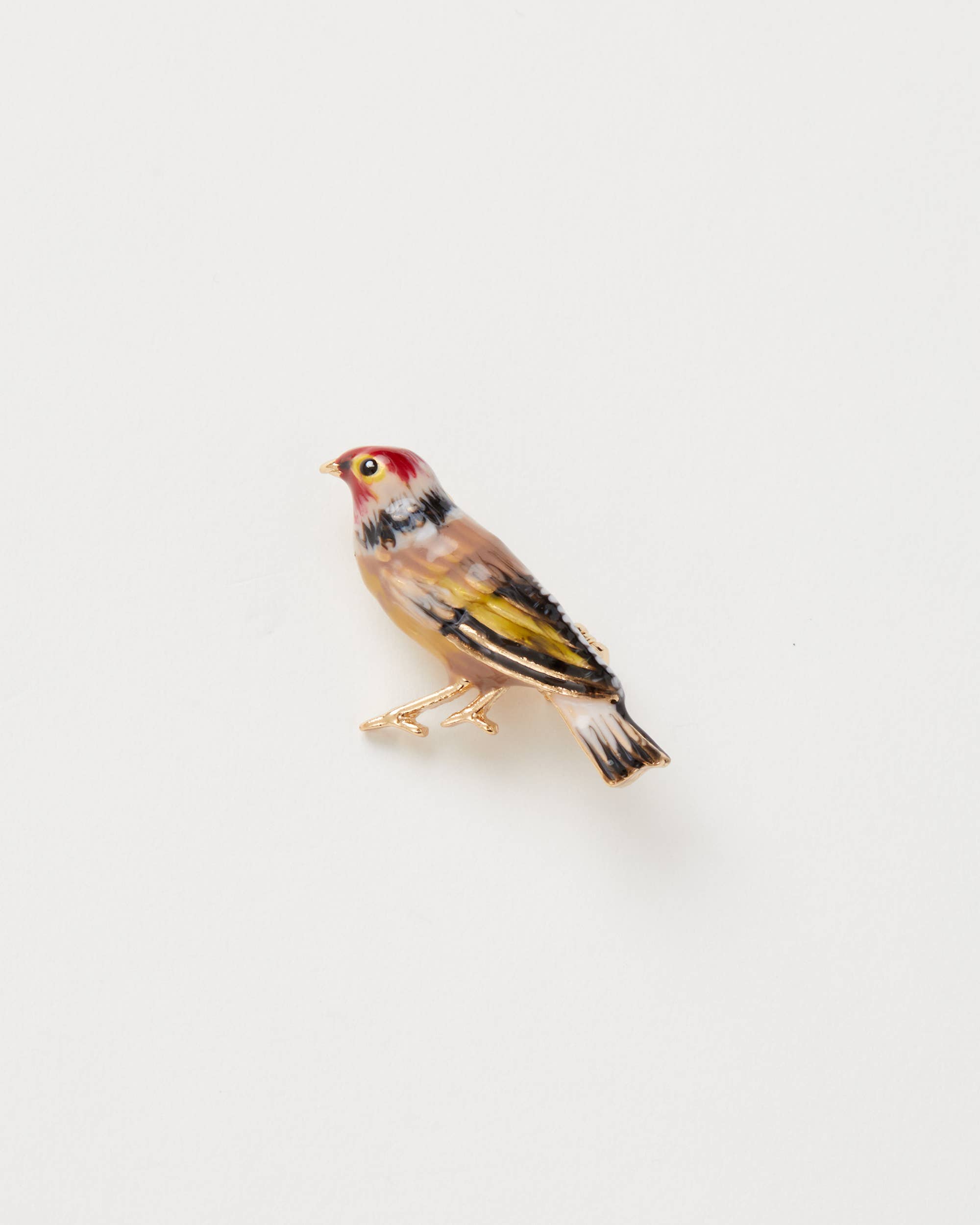 Goldfinch Brooch - Out of the Blue