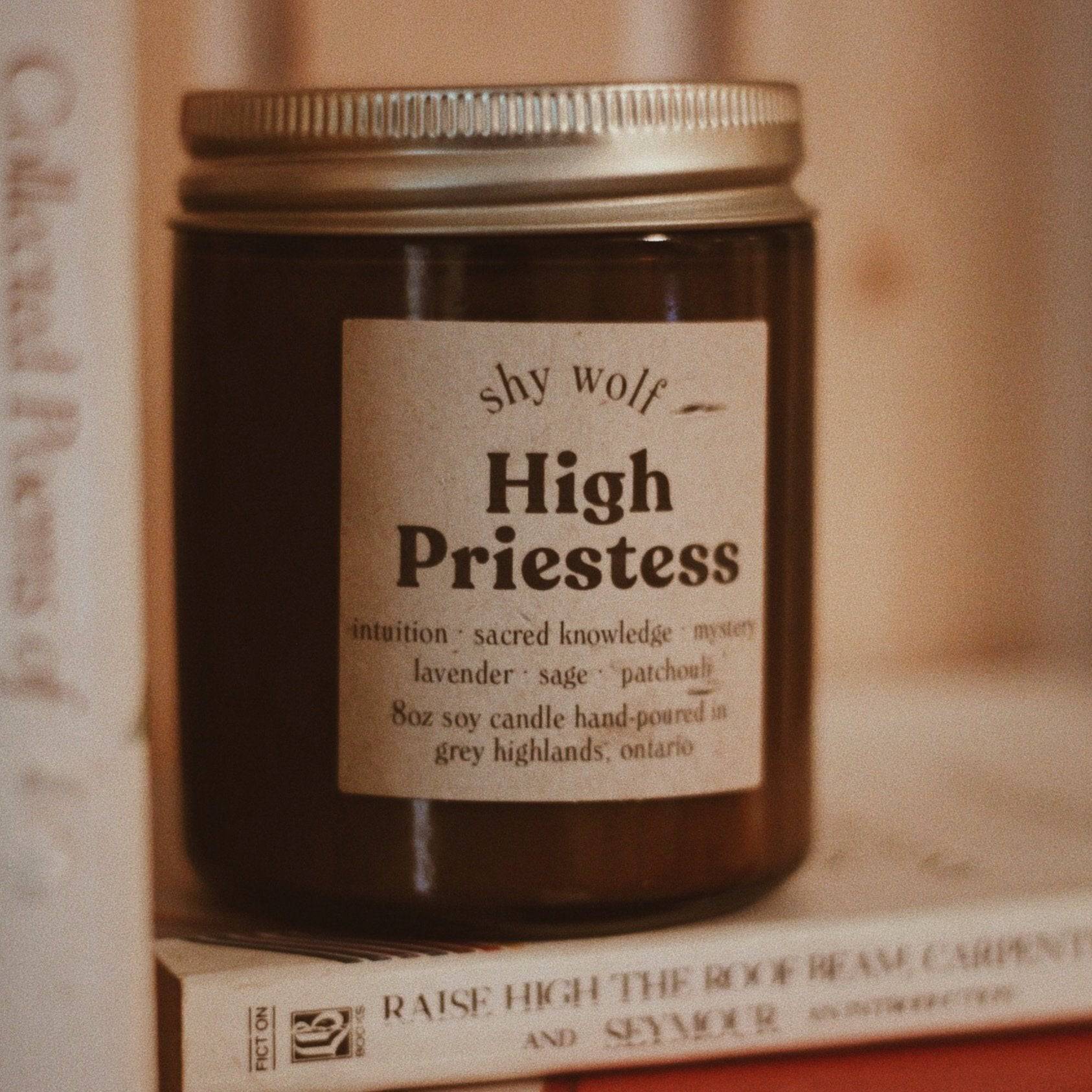 HIGH PRIESTESS CANDLE - Out of the Blue