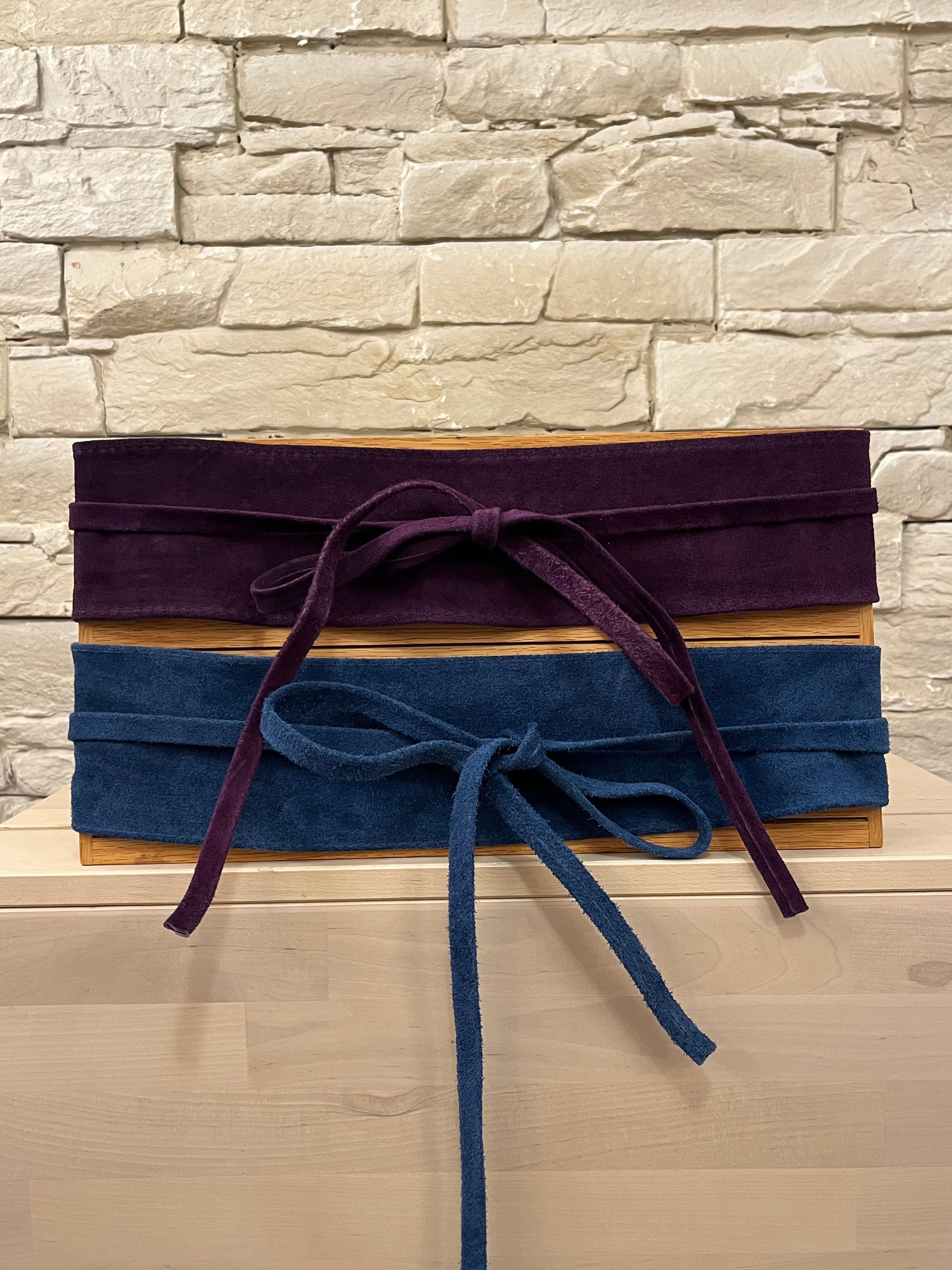Suede Wrap Belts - Out of the Blue