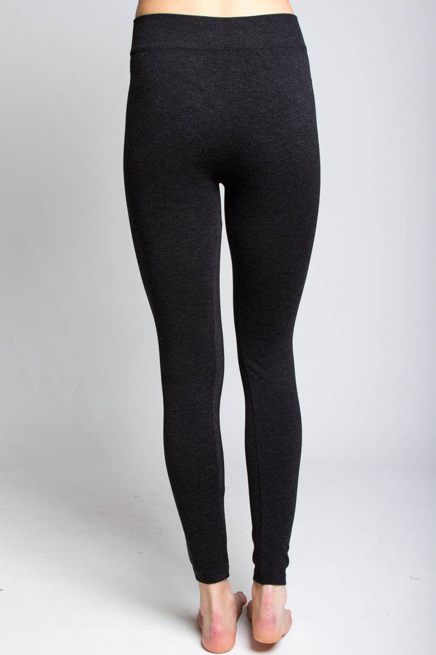 HEATHERED BAMBOO LEGGING - Out of the Blue