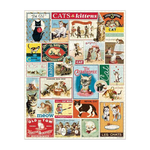 CATS & KITTENS 1000 PIECE PUZZLE - Out of the Blue