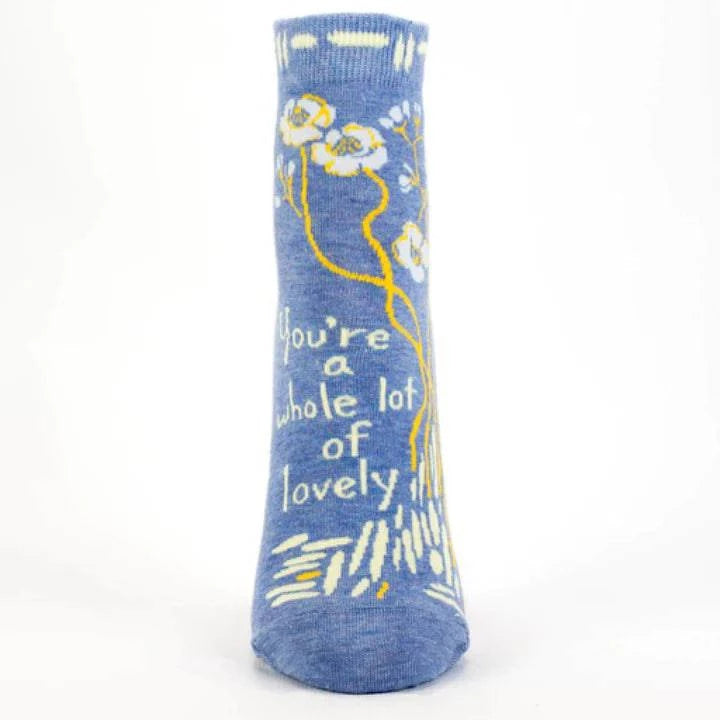 Whole Lotta Lovely Ankle Socks - Out of the Blue